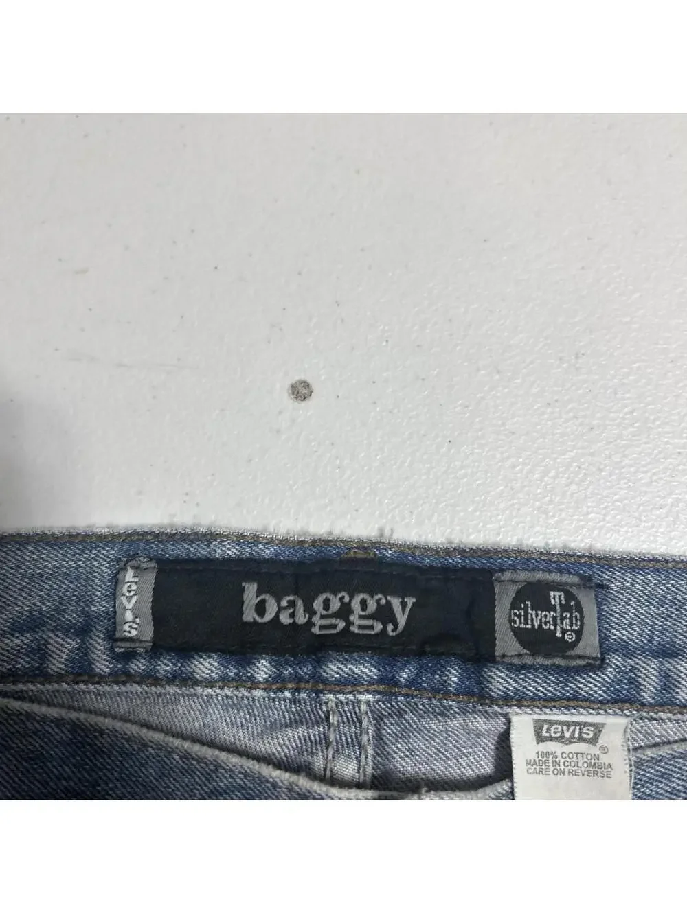 Sick Baggy Faded 1990s Levi's Silvertabs jeans